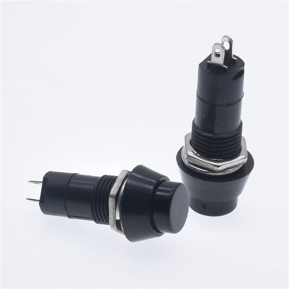 Commutateur plastique 12mm PBS-11 interrupteur 2PIN anti faux-contact pour panneau