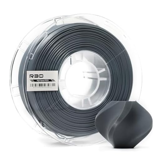 R3D High Speed PETG PRO Filament 1.75mm 1KG, 3D Printer Filament for 30-500 mm/s High-Speed Printing, Dimensional Accuracy +/- 0.02 mm, Plastic Spool, Compatible with AMS (Gray)