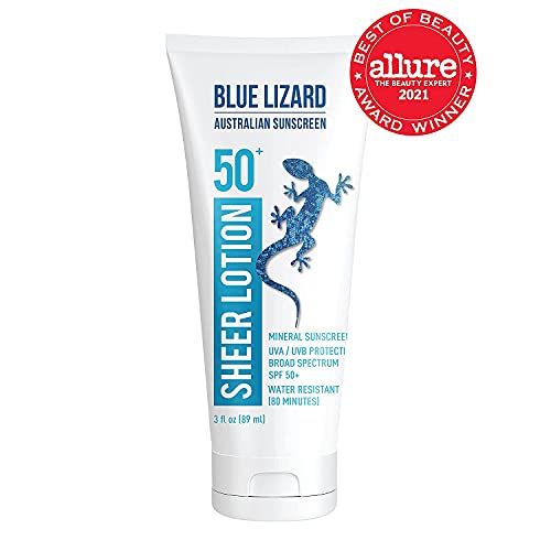 Blue Lizard Australian Sunscreen Sheer Lotion Body, Spf 50+ 3 Oz. #TOP6
