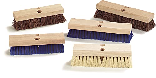 Cepillo de fregar Palmyra Carlisle Flo-Pac de 10 pulgadas en pack de 12 unidades para limpieza 8