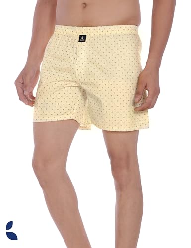 Image of Cotton Boxer Shorts for Men, Breathable, Comfortable & Lightweight (Pack of 2)