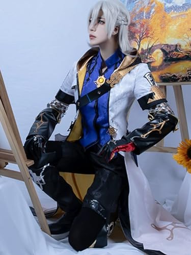 OSIAS Genshin Impact Albedo Cosplay Outfit Albedo Costume(S) - Image 4