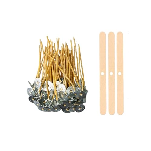 Mecha de algodón encerada para velas 400 piezas