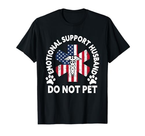 Apoyo Emocional Marido No Mascota Camiseta