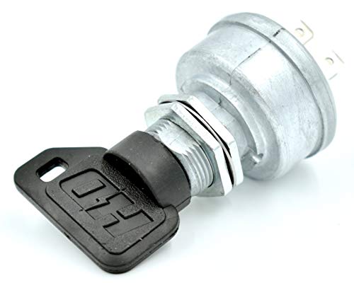 Hd Switch Starter Ignition Key Switch For Ariens Gravely 09089700 - Includes 3 Keys & Free Carabiner #TOP4