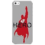 ERT GROUP Mobile Phone Case for iPhone 5/5S/SE, Original and Officially Licensed DC Pattern, Superman 038 Fits The Shape of The Mobile Phone, TPU Case