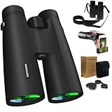 12x50 Compact HD Binoculars - Capture Unforgettable Moments with Clear Low Light & Anti-Fog Vision -