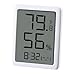 Produktbild Homidy digitales Thermometer Hygrometer Innen 3.5 HD Großbildschirm Feuchtigkeitsmessgerät Hochpräzise Temperatursensor 24H Max/Min Aufzeichnung und Uhrzeit-Feuchtigkeitsmesser