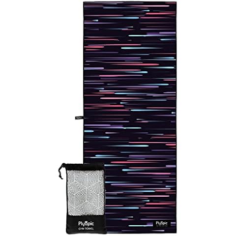Plyopic Gym Towel - Compact, Ultra Absorbent, Rapid Drying and Odour Free | For Men and Women | Perfect for Workouts, Fitness, Exercise and Sports - Includes Gift Box Cover