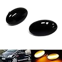 RZG 2x Schwarze Seitenblinker LED Begrenzungsblinker für MB A-Klasse W168 Citan W415 Vito V-Klasse W639 W447 Fortwo 450