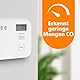 Smartwares CO-Melder - 10-Jahres-Batterie - LED-Bildschirm & Anzeige - Testknopf - FGA-13091