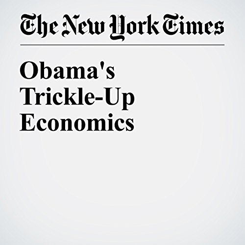 Obama's Trickle-Up Economics cover art