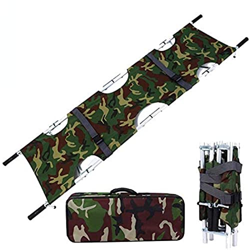 Lit brancard multifonction portable pour transport d'urgence