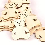 QWERTYU LIFUQIANGME 10pcs 41x48mm Bier Patroon Hout DIY Ambachten Scrapbook DIY Voor Wohnkultur Natuurlijke Houten Ornamenten Accessoires versiering m1757