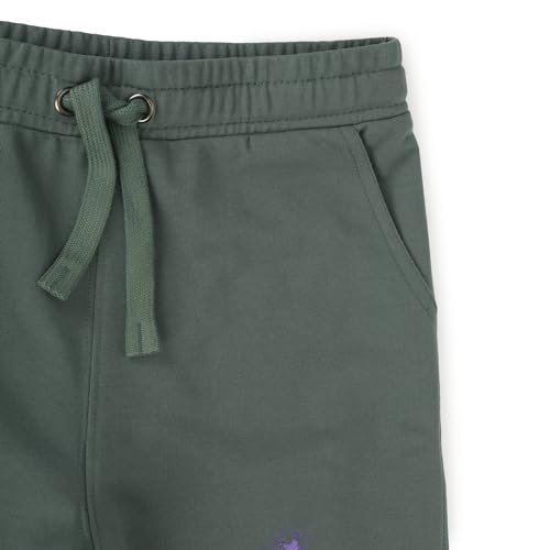 Image of Alan Jones Clothing Boys Casual Bermuda Shorts | Placement Print | French Terry | Regular Fit | Drawstring Closure | Age 5-16 Years | Lounge & Casual Wear