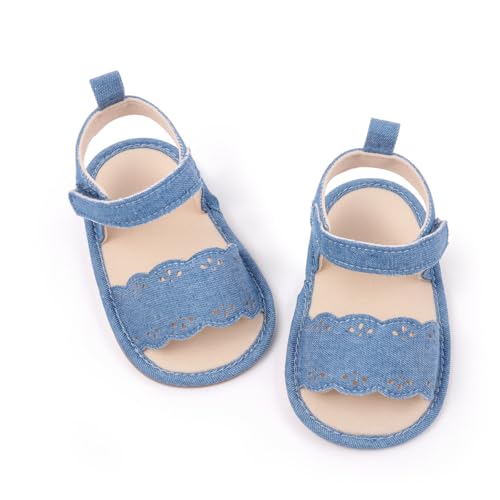 Toddler Baby Girls Sandals Infant Premium Rubber Sole Open-Toe Non-Slip Shoes Girl Soft First Walkers Shoes4