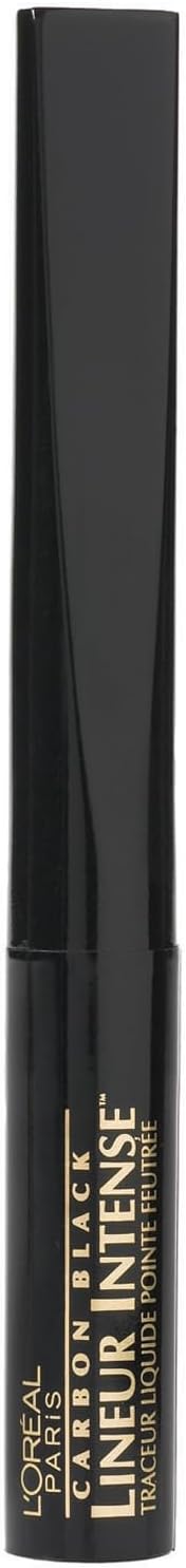 L'Oreal Paris Lineur Intense Felt Tip Liquid Eyeliner, Carbon Black, 0.05-Fluid Ounce