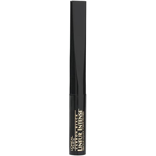 L’Oréal Paris Lineur Intense Felt Tip Liquid Eyeliner, Carbon Black, 0.05 fl; oz.