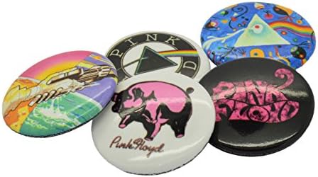 Official Pink Floyd Prism Pin Badge Pack (Pack Of 5) image 3