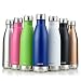 vanpo Vacuum Insulated Water Bottle, 17OZ Thermos Double Wall Stainless Steel Water Bottle Keep Hot Drink for 12 Hours