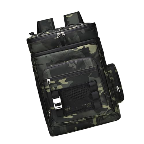 Mochila de nevera de pesca para escapadas al aire libre y deportes en camuflaje