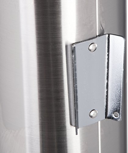Carlisle Foodservice Products C3200P Stainless Steel Pull Type Beverage Cup Dispenser, Fits 6Oz To 10Oz Cup Size, 2-7/32" To 3-3/16" Rim, 23-1/2" Tube Length #TOP3