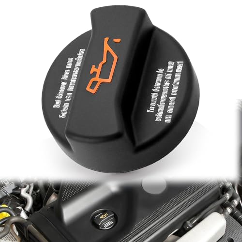 LPZMPZ Bouchon d'huile avec joint 026103485A compatible avec VW Polo 9N 6N 6R Golf 1 2 3 4 5 6 Passat T4 T5 Caddy Bora Audi A1 A2 A3 A4 A6 A8 TT Seat Ibiza Leon Octavia Superb