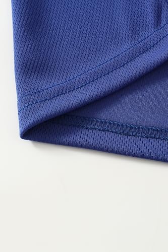 Image of Boys' Active Shorts Set 6 Pieces T-Shirt and Quick Drying Shorts Summer Activewear Sets 4-12Y