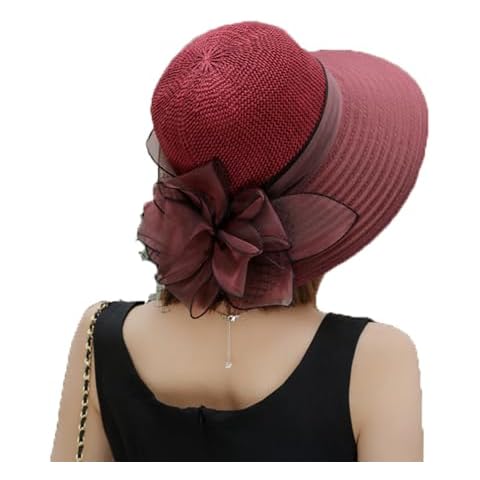 XINCHIA Elegant Wide Brim Sun Hat Cover