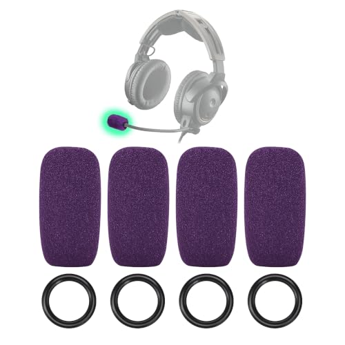 Lukvcoe Foam Cover for Bose Aviation X A10 A20 A30 (4 Pack)