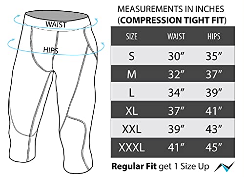 Nooz Men's Cool Dry Compression 3/4 Capri Shorts Baselayer Legging Shorts Tights - Army Camo, Xxx-Large #TOP2