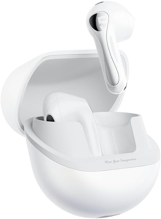 SOUNDPEATS Air5 Lite Wireless Earbuds with Hi-Res Audio, Bluetooth 5.4 Earphones, 13mm Drivers, LDAC Codec, Noise Cancelling Headphones for Calls, Stereo Sound, 30 Hrs, APP Control, Fast Charge