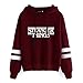 Produktbild Herqw61 Damen Stranger Things Friends Don't Lie Hoodie Movie Poster Langarm Kapuzenpullover Sweatshirt(L Rot 01)