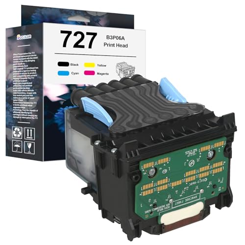 Remplacer tête d'impression bloquée T1500 avec bloc 727 reconditionné B3P06A