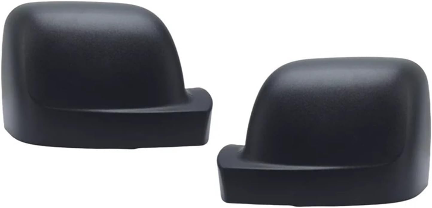 Pair Upper Replacement Rearview Side Mirror Covers Compatible with Vauxhall Vivaro Renault Trafic Fiat Talento Van 2015-2018 Accessories