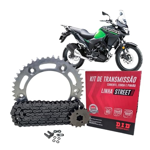 Kit Transmissão Relação Did C/Retentor Kawasaki Versys 300-46/14t (520vd - 112zb)