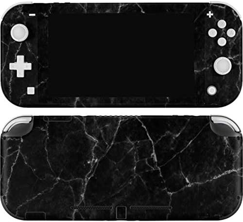 Skinit Decal Gaming Skin Compatible with Nintendo Switch Lite - Black Marble Design