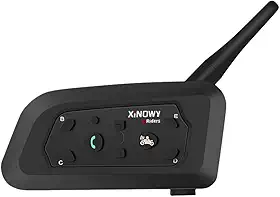 Intercomunicador Moto V6 Pro Xinowy Capacete Intercomunicador