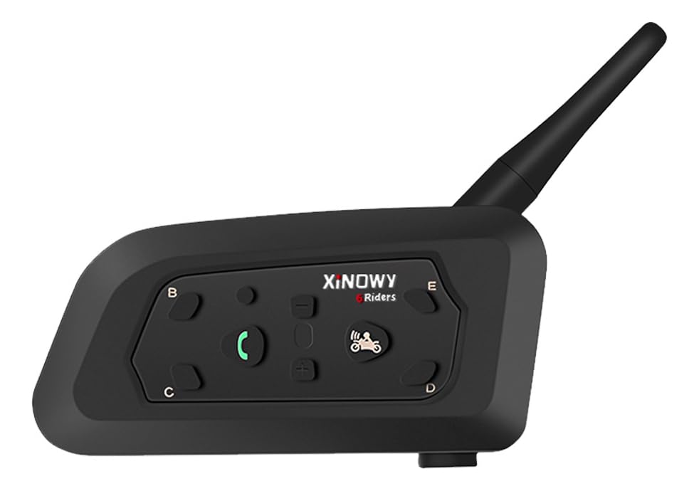 Intercomunicador Moto V6 Pro Xinowy Capacete Intercomunicador