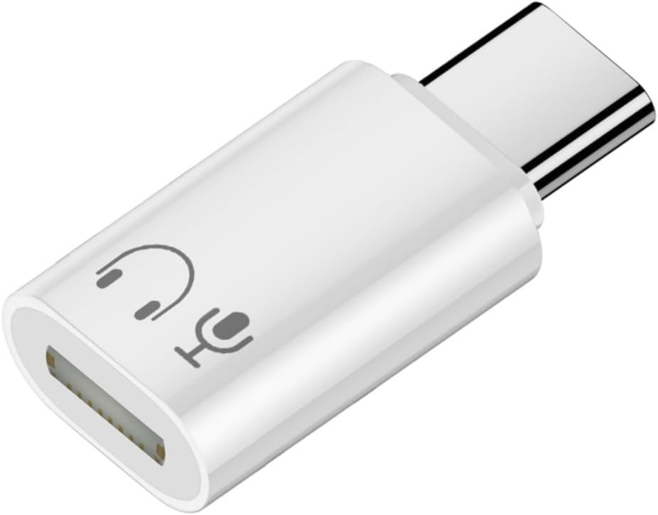Image of AutoStory USB C to Lightning Audio Earphone Converter Adapter, USB C Male to Lightning Female Headphone HiFi Converter for iPhone 17 /16 /15 Support Call /Listen to Music /Remote Control /Microphone