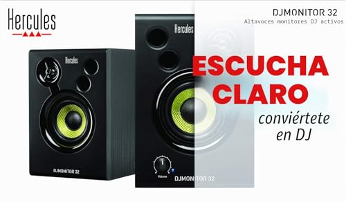 Miniatura 6 de Hercules Djmonitor 32 - 2 Altavoces Activos De Monitorización De 15 Vatios Rms