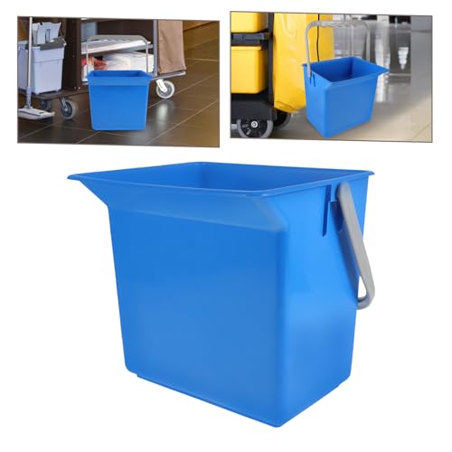 Cubo rectangular de plástico para evitar salpicaduras al vaciar agua de limpieza 8