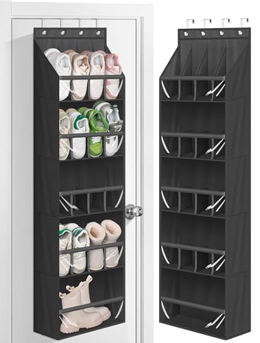 Over-the-Door Shoe Organizer for Closet - 20 Pairs