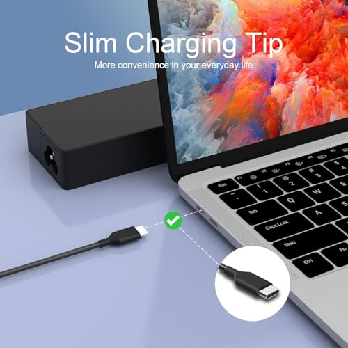 Image of BULL-TECH USB C Laptop Charger 65w 45w Replacement for Dell Hp Lenovo Asus Acer Razer Blade Stealth MacBook Samsung Chrombook Charger Fast Charging Type C AC Adapter Power Cord Supply