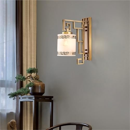 Lámpara de pared de mármol de diseño exclusivo para el cabecero de cama 5