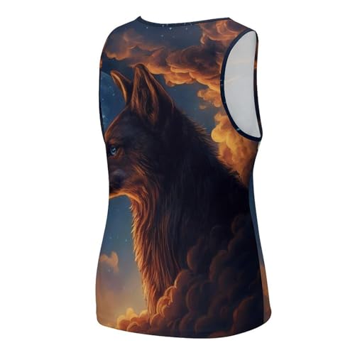 Supdreamc Men Boys Crew Neck Sleeveless Undershirt Workwear for Fitness Training3