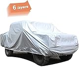 funda para coche antigranizo 【Característica】 1) Cremallera en la puerta del conductor para un fácil acceso. 2) Correas en la parte delantera y trasera para proteger la cubierta del automóvil que no se vuela por el viento fuerte. 3) Las rayas reflectantes advierten a la gente durante la noche. 4) Cubiertas de los espejos laterales. Se incluye una bolsa de almacenamiento de bolsillo de 5.