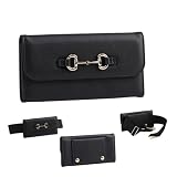 CELAEQ Equestrian Belt and Waist Bag for Phone 2 inch elasti...