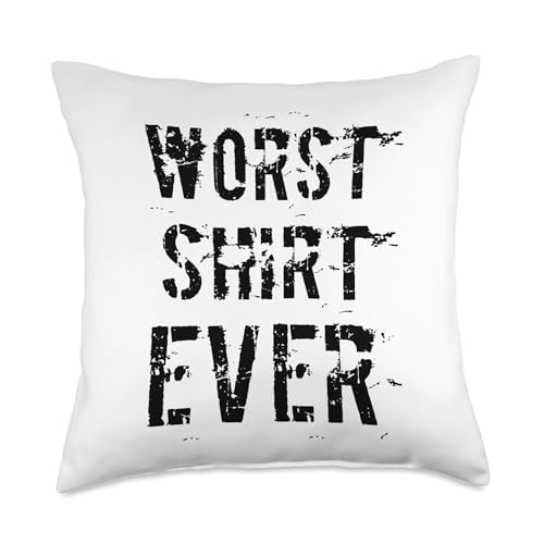 Worst Costume & Outfit Throw Pillow