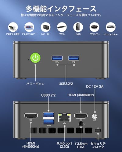Amazon.co.jp: GMKtec: 人気のミニPC